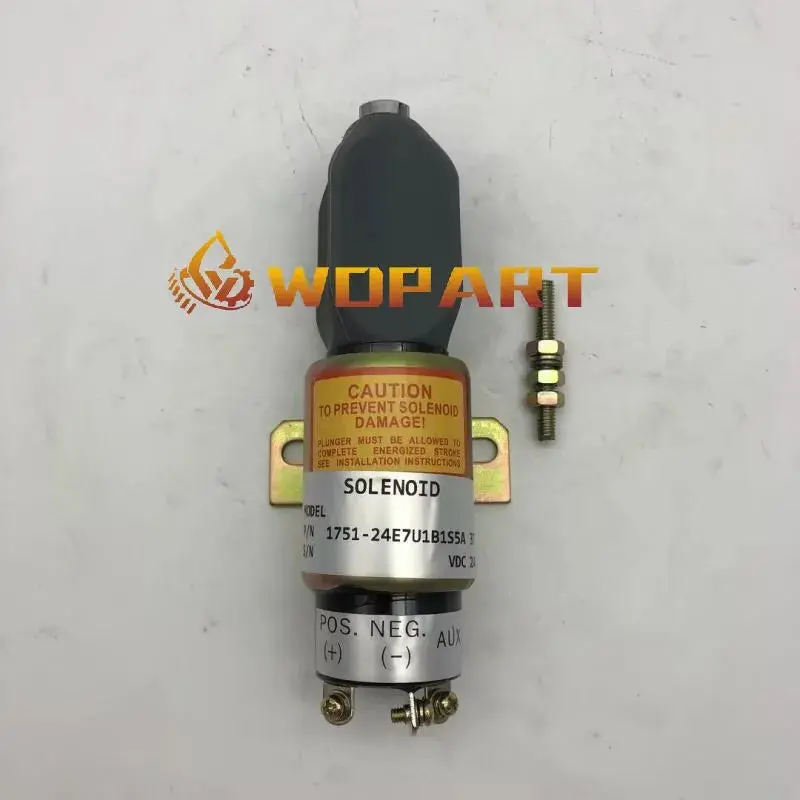 Diesel Stop Solenoid Sa-3932-T 1751-24E7u1b1s1 For Woodward 2