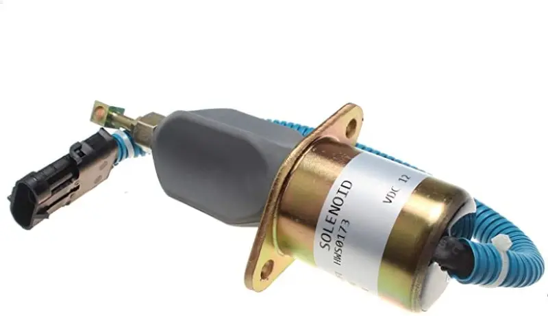 Diesel Stop Solenoid 1700-1506 1751Es-12A6uc3b1s5 For Woodward 12V Feeder Sl4625 4625Sx 4625Dx W/Kubota V2203 1