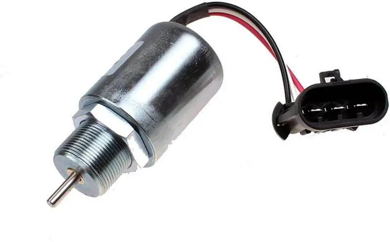1751Es-12B2uc4 12V Fuel Shutoff Solenoid 3 Pins For Kubota Tractors Mitsubishi L3e L3e2 L3a L3c 2