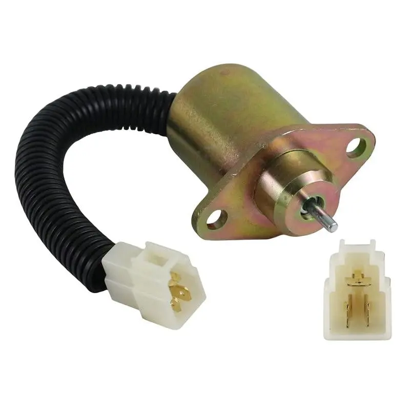 17594-60014 Sa-4569T 12V Shutoff Solenoid For Kubota Diesel Engine Tractor F2260 F2560 F3060 Replacement 1