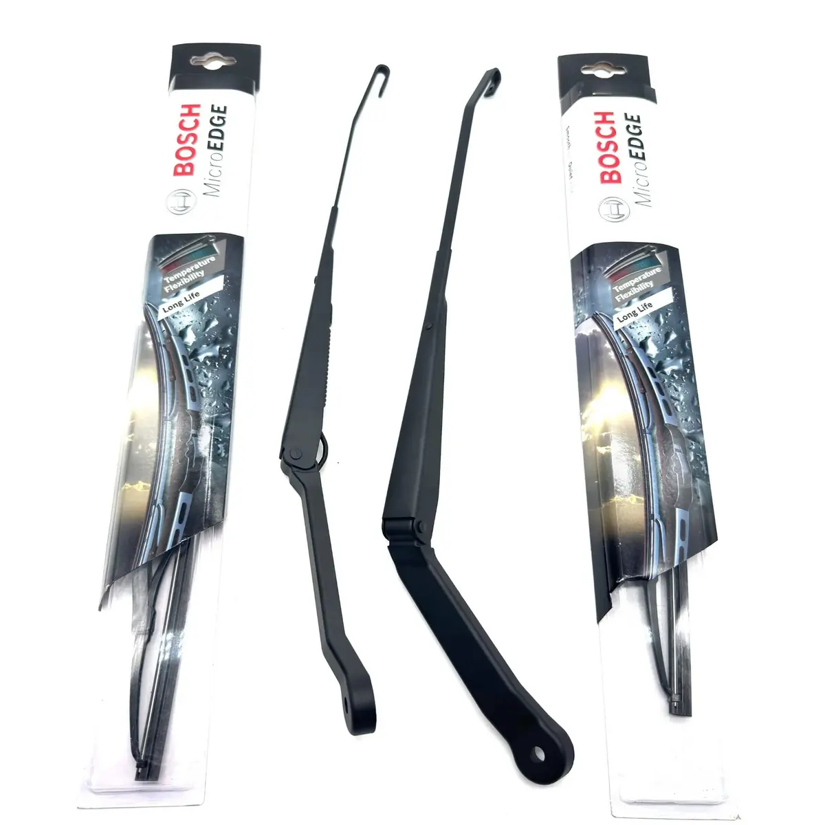 Honda Wiper Arms & Bosch Microedge Windshield Wipers - Honda Acty Truck Ha8, Ha9 Models - 2009-2022 1