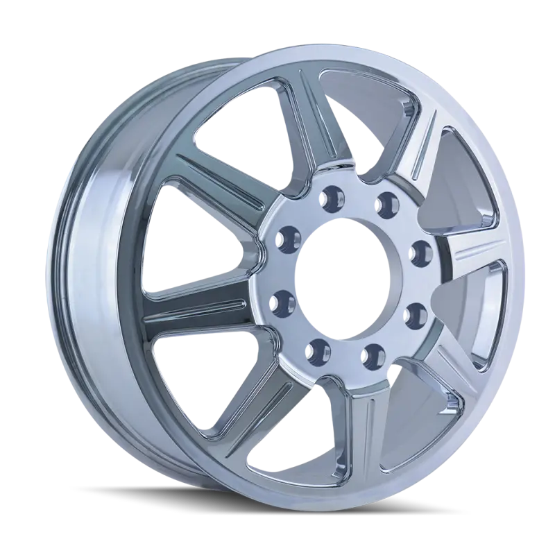 Mayhem Monstir Forged Wheel – 19.5×6.75", 8×200 Bolt Pattern, 102Mm Offset, 142Mm Hub Bore, Inner Chrome 1