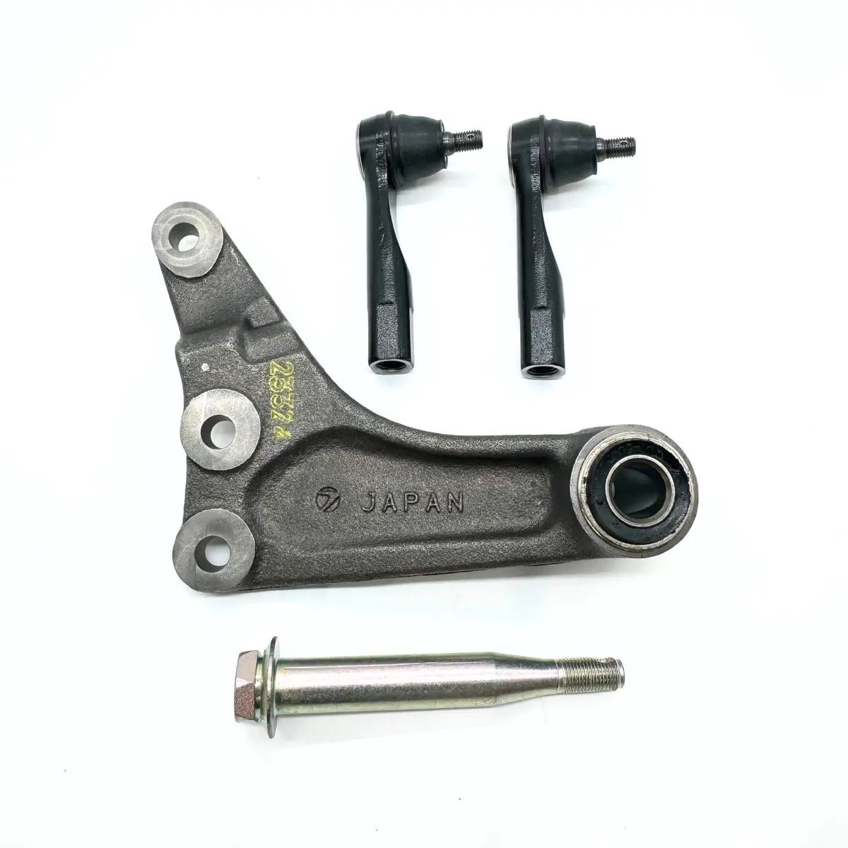 Steering Set - 4 Piece - Inner Tie Rods, Center Steering Link & Pin - Subaru Sambar Truck Ks3, Ks4 Models - 1990-1999 1