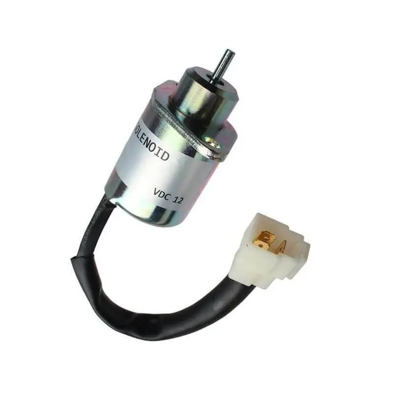 12V Fuel Shutdown Solenoid 866030 866030Gt For Genie Lift Al4 Al4000d2 Al5ht Rl4 Rl4000 Tml-4000 Kubota Engine D905 D1105 1
