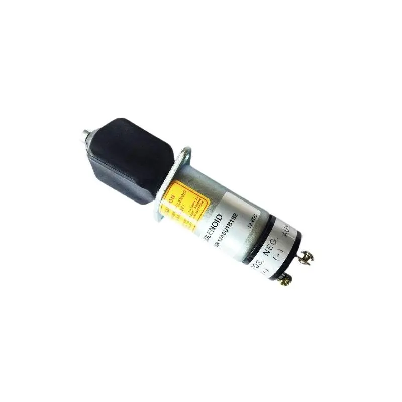 Replacement 1504-12 A6u1b1s2 Sa-3956 12V Stop Shutoff Solenoid For Woodward Diesel Engine 1