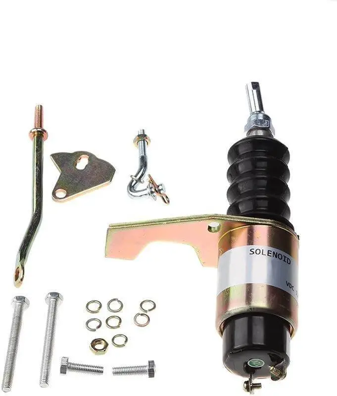 7027300 3740055 0250069 75366Gt Stop Solenoid Kit 12V For Jlg Forklift Injection Pump 1