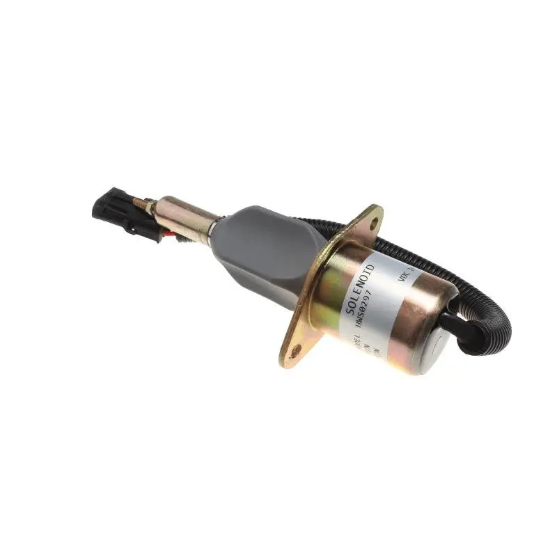 1755Es Re504223 Fuel Shutoff Solenoid 24V For John Deere 8.1L Powertech Engine 762B 6076Afm 6076 6076Afm30 1