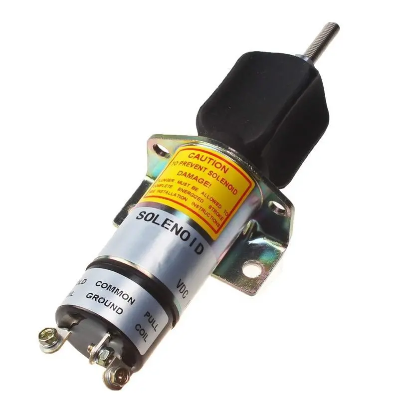 12V Diesel Stop Solenoid Sa-3655 1751Es-12Aulb2 For Woodward 1