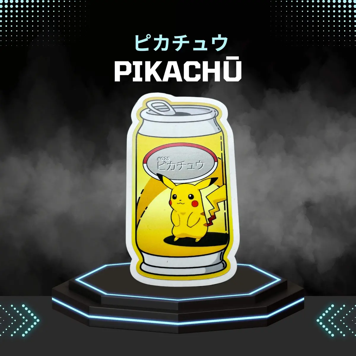 Pikachū Sticker - Durable Vinyl Pokémon Design For Japanese Mini Trucks 1