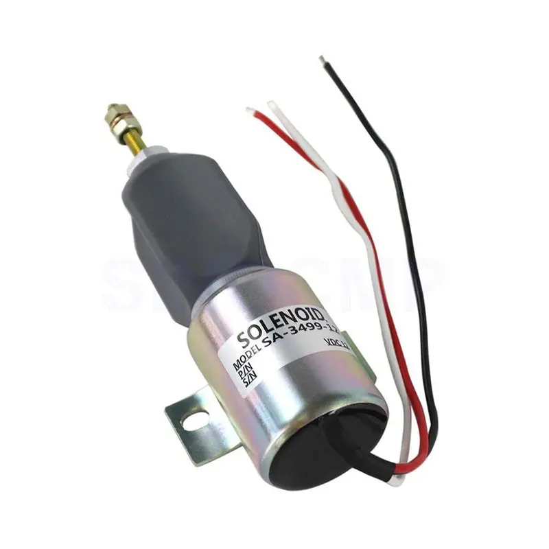 12V Diesel Stop Shut Down Solenoid Sa-3499 1751Es-12Eulb1 For Woodward 1