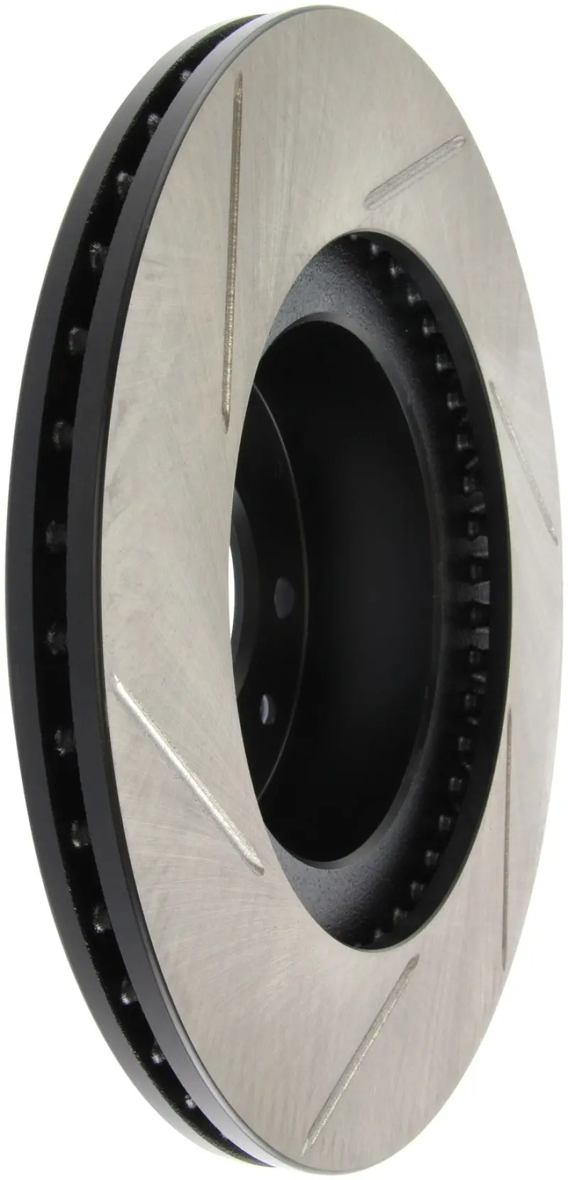 Stoptech Power Slot Slotted Front Brake Rotor – Left Side, For 1993–1995 Mazda Rx-7 1