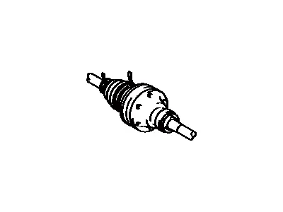 Lexus 43410-0W340 Shaft Assembly, Front Drive; 43410-0W340 Toyota Shaft Assy, Front Drive, Rh 434100W340, New Genuine Oem Part 1
