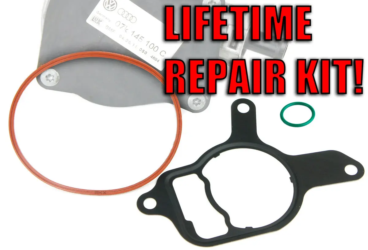 Rkx Vw & Audi 2.5L Vacuum Pump Reseal / Rebuild Kit 1