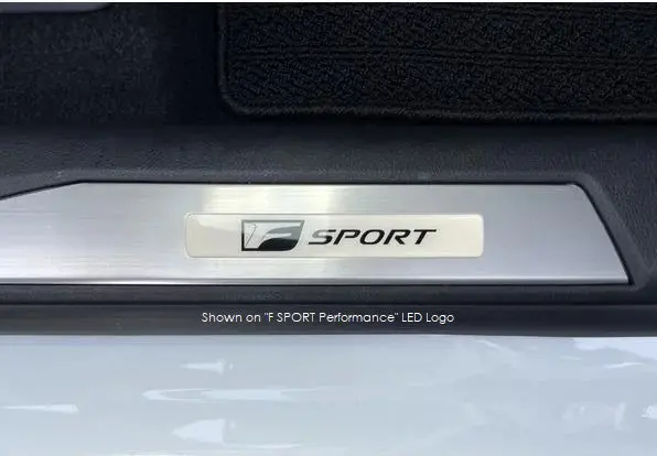 Genuine Lexus Japan 2023-2025 Rx Illuminated Door Scuff Plate Set 5