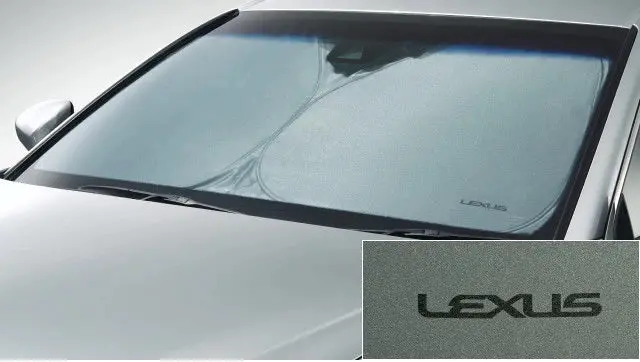 Genuine Lexus Japan 2013-2015 Gs Front Sunshade With Lexus Logo 1