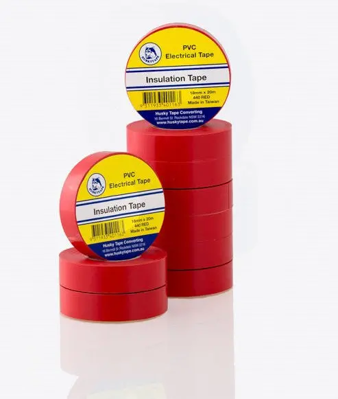 Red Pvc Insulation Tape - 10 Pack 1