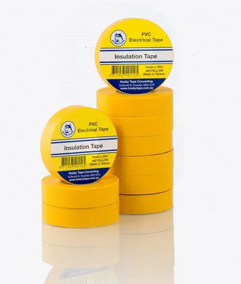 Yellow Pvc Insulation Tape - 10 Pack 1