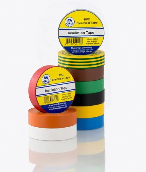 Coloured Pvc Insulation Tapes Rainbow 10 Pack 1