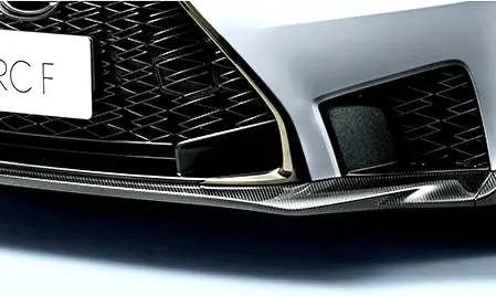 Genuine Lexus Japan 2020-2025 Rc-F Performance Package Cfrp Carbon Front Spoiler Set 1