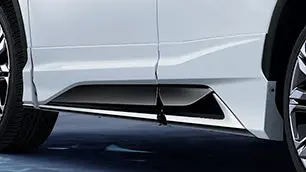 Genuine Lexus Japan 2020-2022 Rx/Rx-L Side Skirts (Unpainted) With Chrome Garnish 1