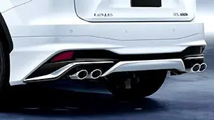 Genuine Lexus Japan 2020-2022 Rx Rear Skirt (Unpainted) 1