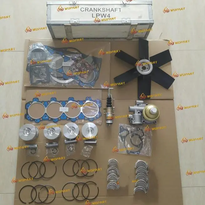 New Full Overhaul Repair Kit For Lister Petter Lpw4 4 Cylinder Diesel Engine 1