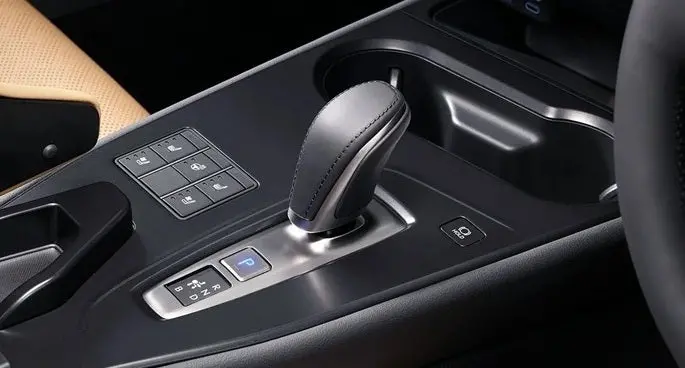 Genuine Lexus Japan 2021-2025 Ux 300E Black Leather Shift Knob 1