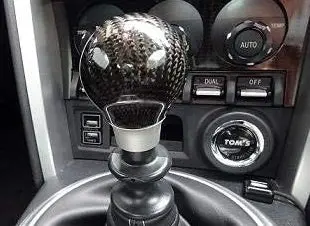 Tom's Japan 2020-2025 Toyota Gr Yaris Carbon Fiber Mt Shift Knob 3