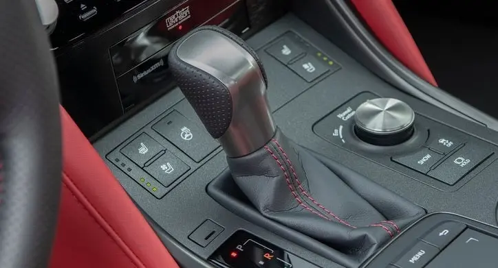 Genuine Lexus Japan 2021-2025 Is F-Sport Punching Leather Shift Knob 1
