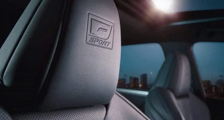 Genuine Lexus Japan 2021-2025 Is F-Sport Front Headrest Set (Set Of 2) 1