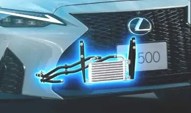 Genuine Lexus Japan 2022-2025 Is 500 V8 5.0L Automatic Transmission Oil Cooler Kit 1