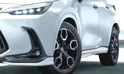 Genuine Lexus Japan 2022-2025 Nx Hexagon-Shaped Spokes 20Inch Aluminum Wheel Set 1