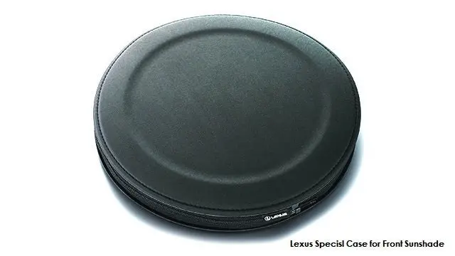 Genuine Lexus Japan 2022-2025 Nx Front Sunshade With Lexus Logo 3