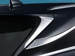 Genuine Lexus Japan 2023-2025 Rx Back Door Signature Chrome Garnish Set 1