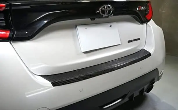 Tom's Japan 2020-2023 Toyota Gr Yaris Carbon Fiber Rear Bumper Protector 1