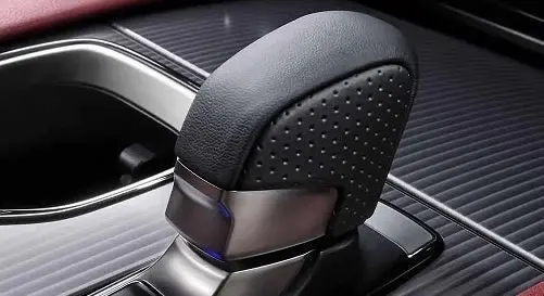 Genuine Lexus Japan 2024-2025 Lm F-Sport Punching Leather Shift Knob 1