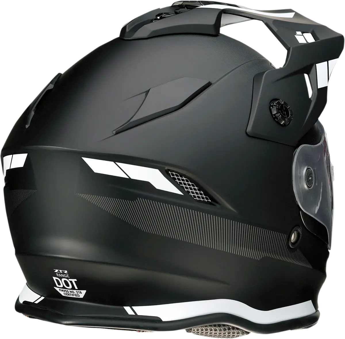 Z1R Uptake Modular Motorcycle Helmet – Black/White Colorway, Medium Size (0140-0009) 1