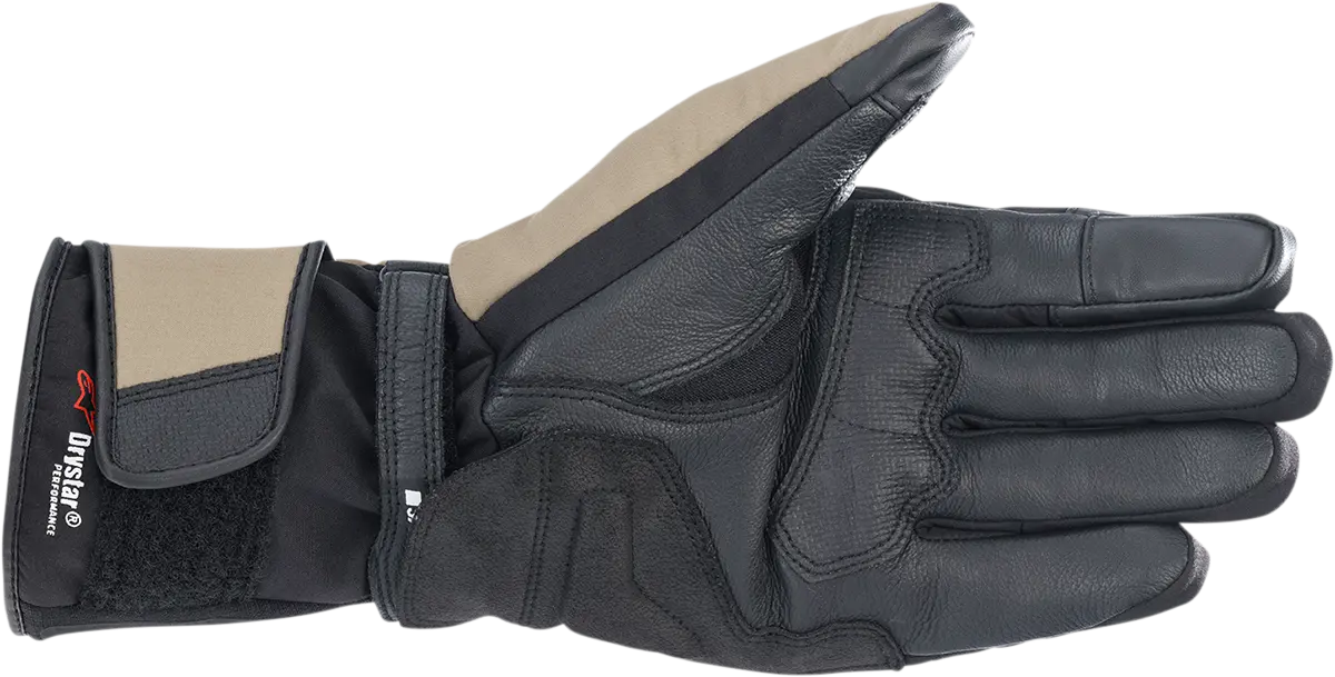 Alpinestars Denali Aerogel Drystar® Adventure Gloves – Black/Tan/Red, Size Medium (Model 3526922-1853-M) 1