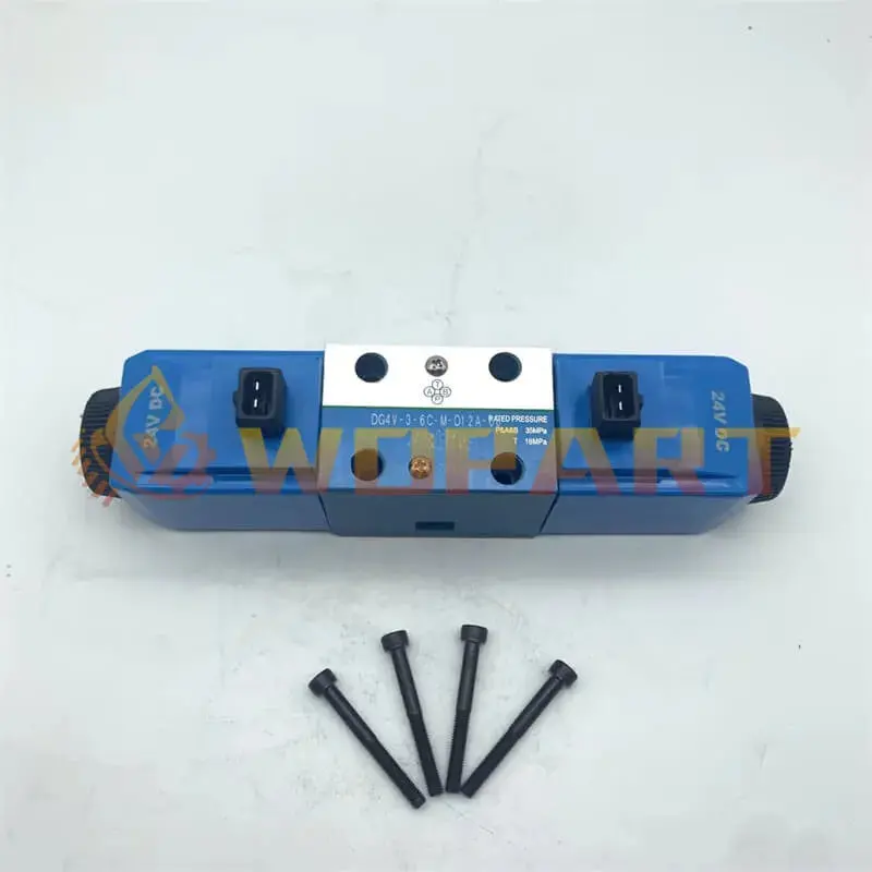 25/104700 25/103000 35/900601 Hydraulic Solenoid Valve 12V For Jcb 2Cx 2Dx 3Cx 4C 4Cn 4Cx 2