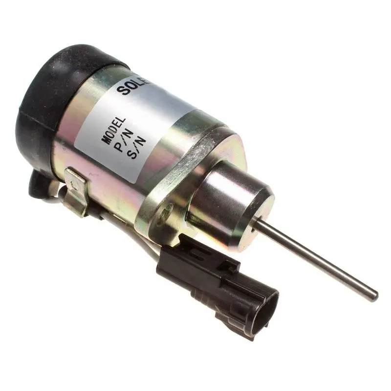 12V Fuel Speed Solenoid 25-38773-00 Ps45cz250 For Kubota V2203 Carrier Transicold Ct4 Engine 1