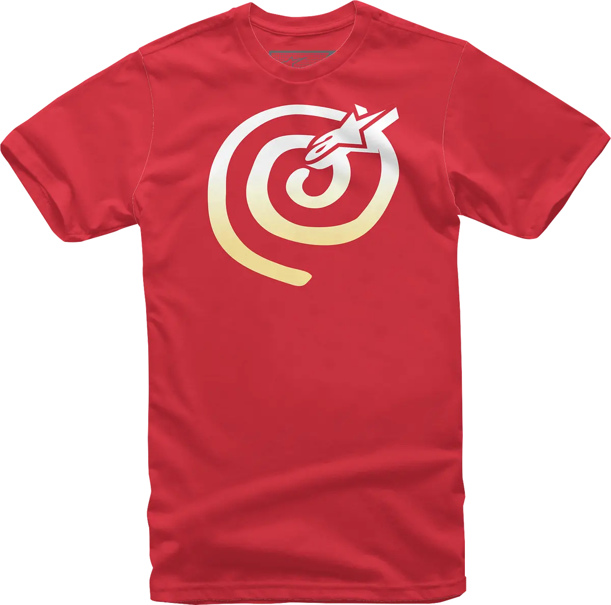 Alpinestars Mantra Faded Graphic T-Shirt – Men'S Large, Bold Red Design (Style #1232-72222-30-L) 1