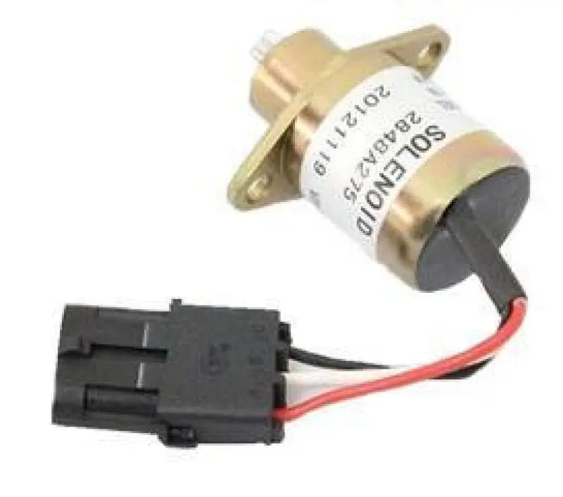 Stop Solenoid 2848A278 For Perkins 700 Series Diesel Engine Cat 246 Skid Steer 1