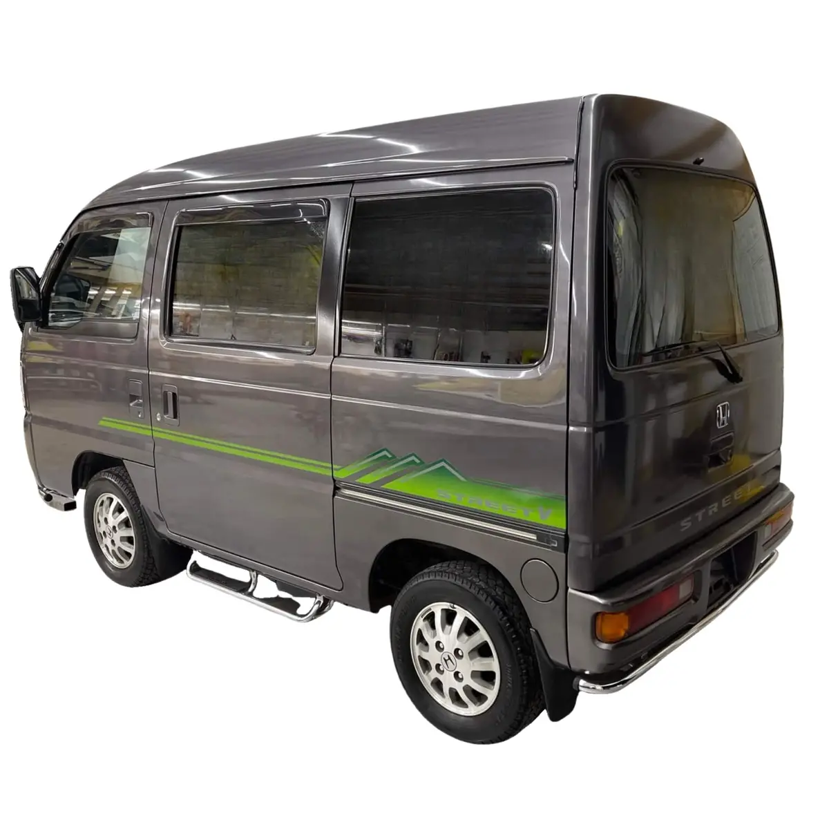 Honda Street V Side Decal- Green - Honda Street Van Hh3, Hh4 Models - 1990-2000 1