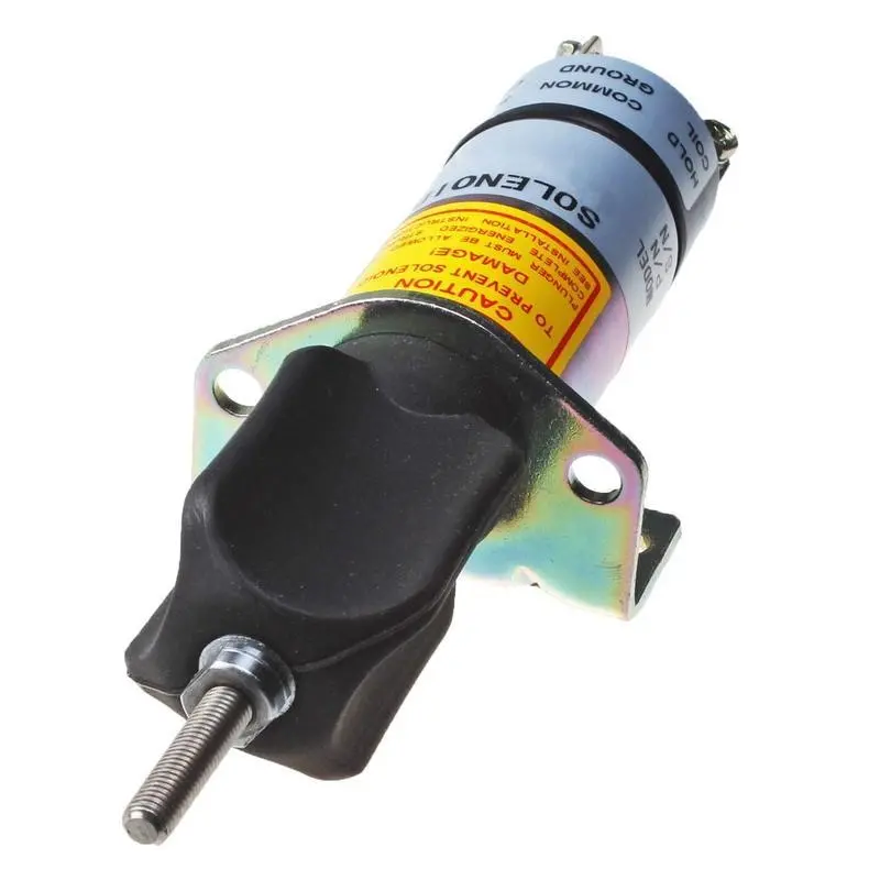 1500-2019 1504-12C6u1b1 Diesel Stop Solenoid For For Woodward 2 Terminals 12V 1