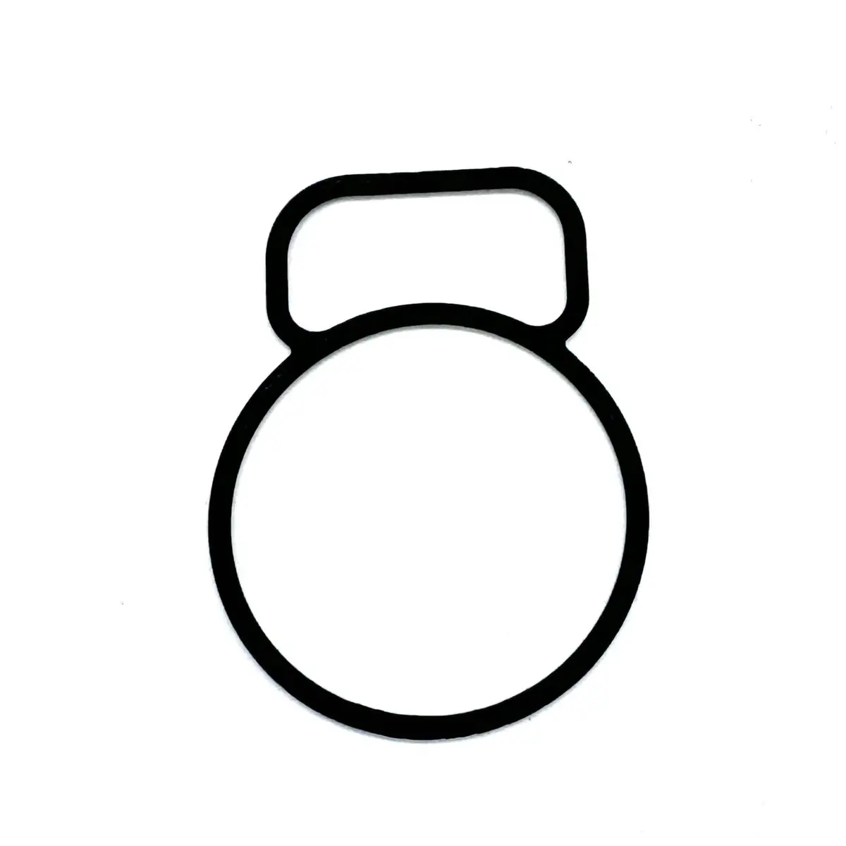 Carburetor Gasket No.02 - To Intake Manifold - Subaru Sambar Truck Ks3, Ks4 Models - 1990-1998 1