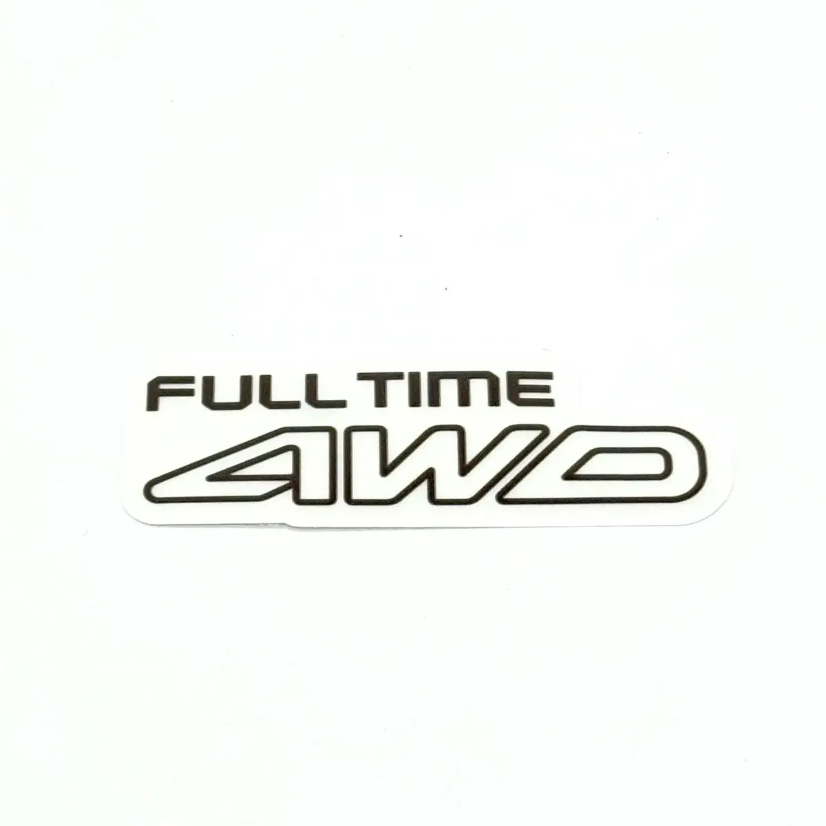 Full Time 4Wd Decal - Subaru Sambar Van Kv3, Kv4 Models - 1990-1998 - Premium Mini Van Decal 1
