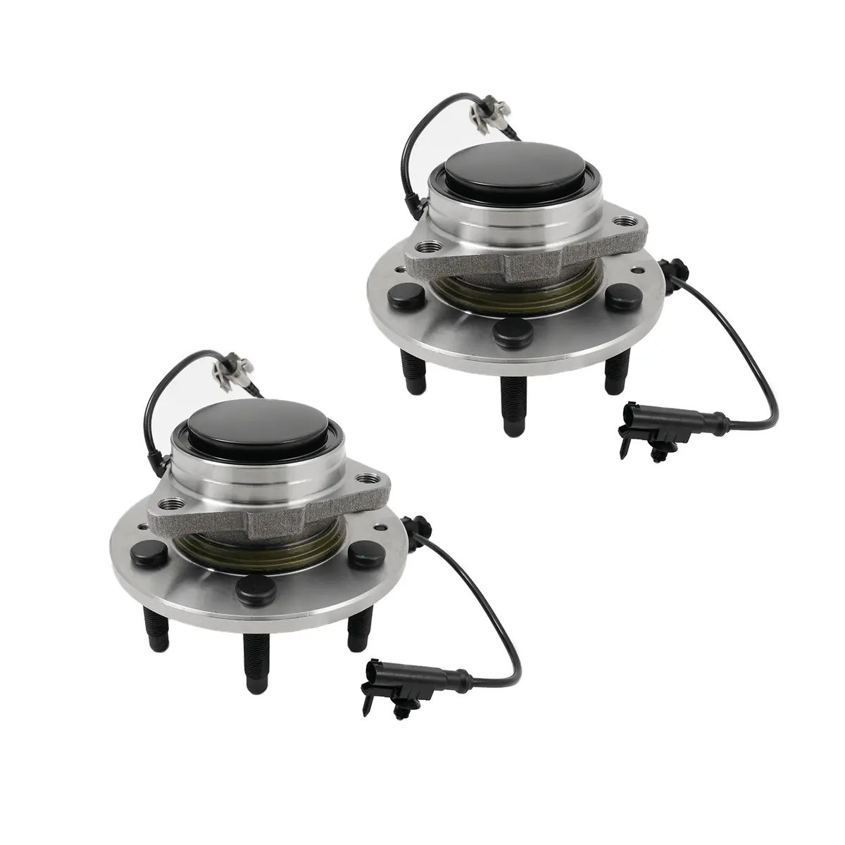 2Wd Front Wheel Bearing Hub Pair Fit For Silverado Sierra 1500 6-Lug 07- 13 1