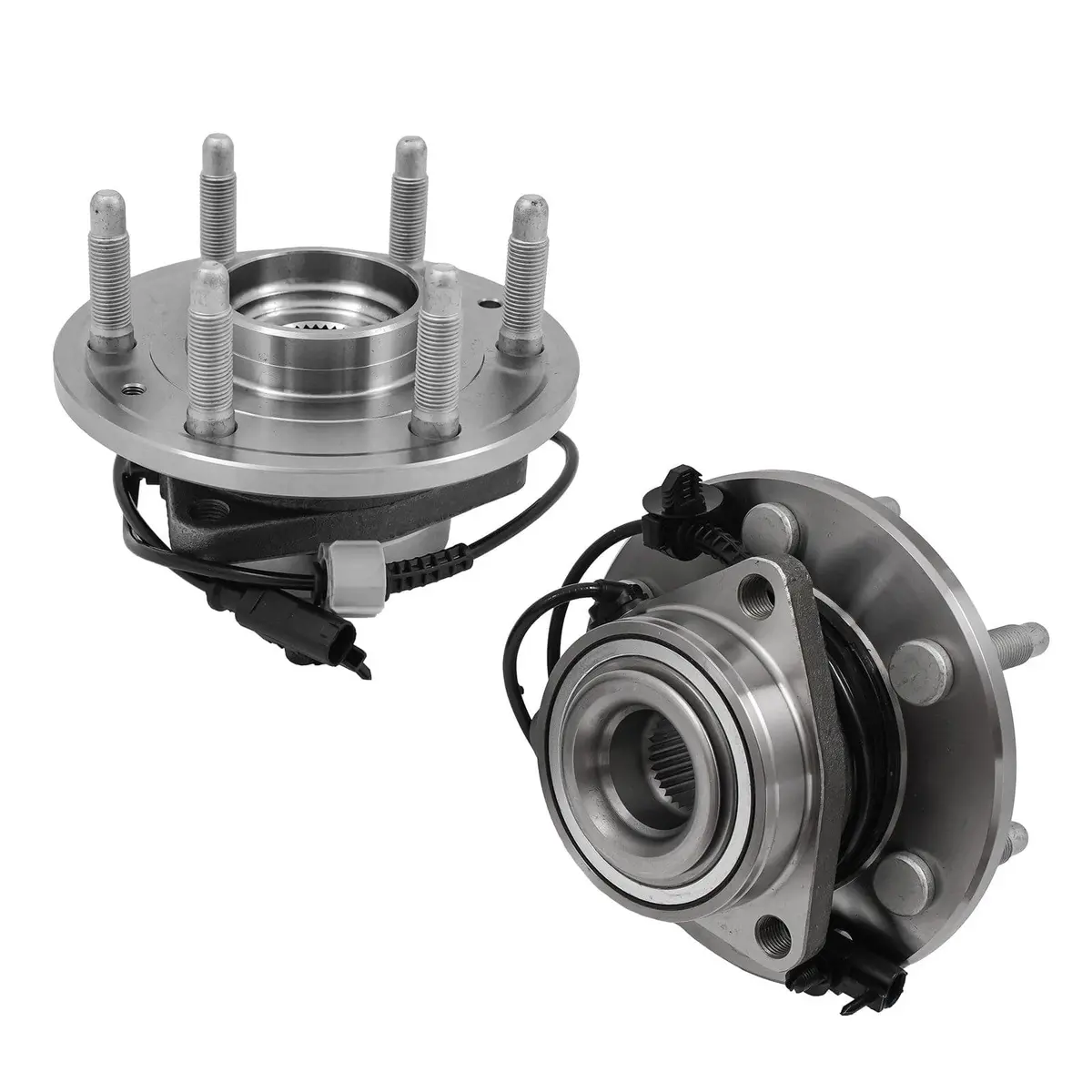 2X Front Wheel Bearing Hub Assembly Fit For Chevy Avalanche & Silverado 07-13 1