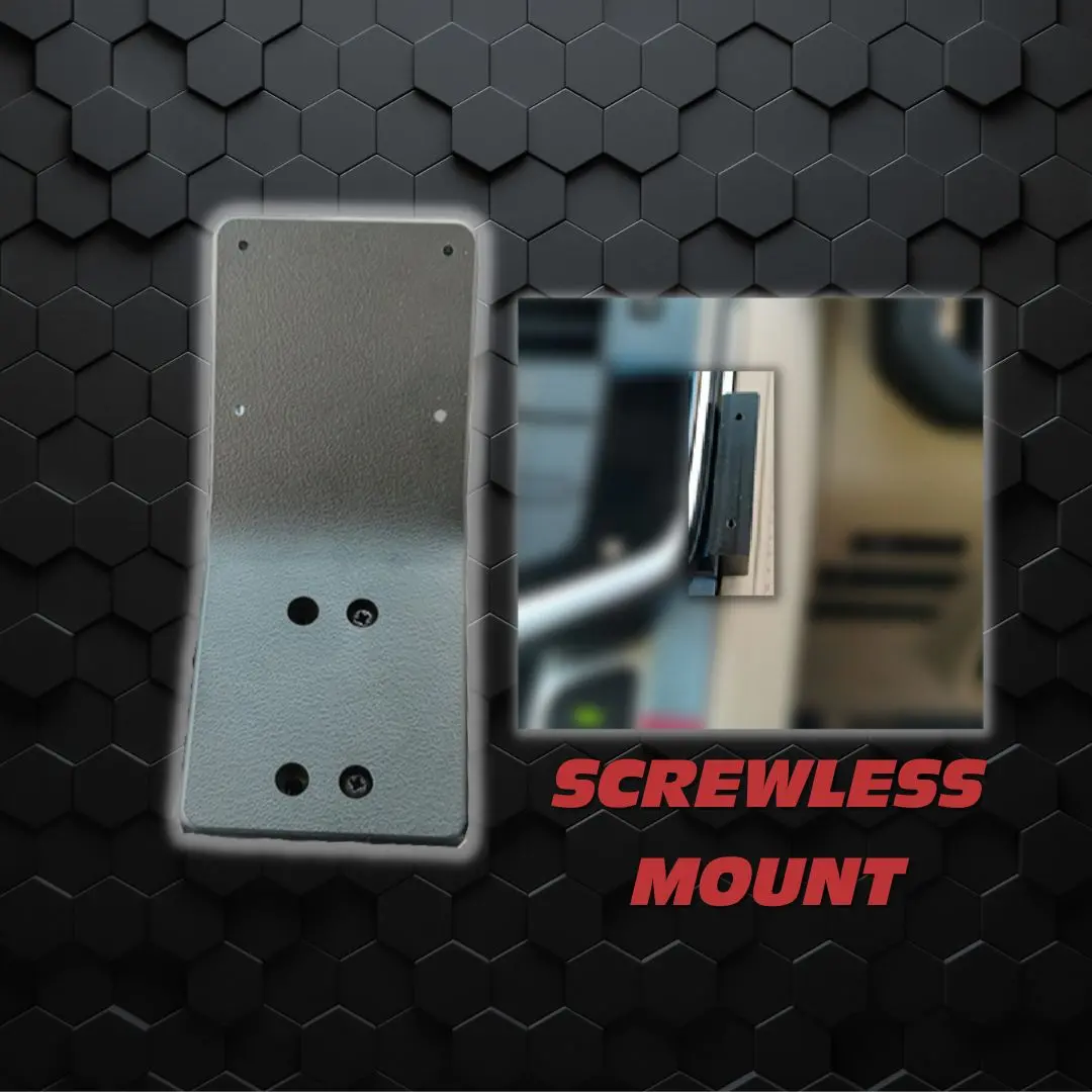 300 Series Clicon Angle Mount | Center Dash Mount Left Or Right | Y2021-2026 | 655701 1