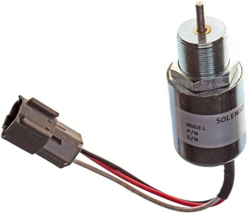 30A87-20402 Stop Solenoid 12V For Mitsubishi L2e L3e S3l2 S4l2 Engine Sdmo Volvo Toro 1